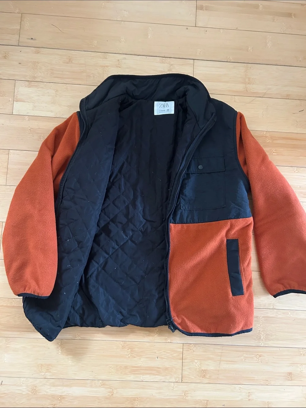 Zara cozy puffer